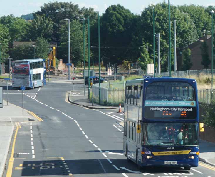 Nottingham Scania N270UD Optare 962